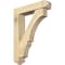 Ekena Millwork Balboa Arts and Crafts Rough Sawn Bracket w/ Offset Brace, Douglas Fir, 6"W x 26"D x 34"H BKT0604X26X34BOA03RDF - alternate 1